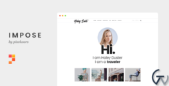 Impose Blog - A WordPress Blog Theme For Bloggers  1.0