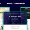 The Crazy - Creative Agency WP Template 2 download 1