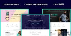 The Crazy - Creative Agency WP Template