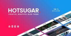 HotSugar | Responsive WordPress Blog Theme 1.0.5