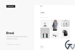 Breal - Minimal Portfolio WordPress Theme