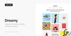 Dreamy Lite - Responsive Portfolio WordPress Theme