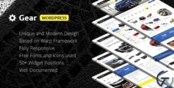 Gear — Automotive, Cars, Vehicle WordPress Theme