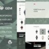 Gem — Luxury eCommerce Responsive WordPress Theme 2 preview. large preview 3