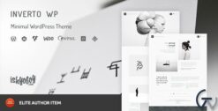 Inverto WP - Minimal WordPress Theme 1.6