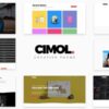 Cimol Responsive One Page Multi Page Portfolio Theme 1.1 2 cimol preview wp. large preview