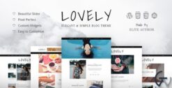 Lovely Elegant Simple Blog Theme 1.0.8
