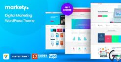 Markety SEO Digital Marketing WordPress Theme 1.6