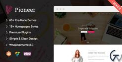 Pioneer Multi Concept Corporate WordPress Theme 1.0.5