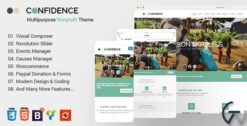 Confidence Multipurpose Nonprofit WordPress Theme 2.2.1