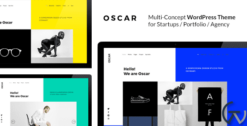 OSCAR Creative Portfolio Agency WordPress Theme
