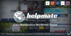 Helpmate 6 in 1 Maintenance WordPress Theme 1.1.5