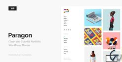 Paragon Colorful Portfolio WordPress Theme