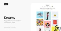 Dreamy Biggest Portfolio WordPress Theme 1.5