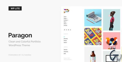 paragon wp lite preview. large preview