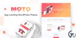 Moto WordPress Landing Page Theme 1.1.9