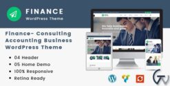 Finance Consulting Accounting WordPress Theme 1.4.4