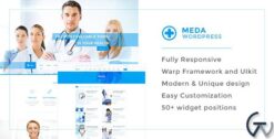 Meda Health and Medical WordPress Theme 1.0.1