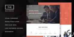 The Business Powerful One Page Biz WP Theme 1.6.1