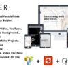 Demeter One Page Parallax WordPress Theme 3 Theme Preview. large preview 1 1
