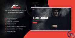 Alex Zane Photo Portfolio WordPress Theme 1.0.2