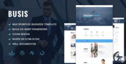 Busis Business Corporate WordPress Theme