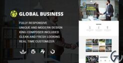 GB Multipurpose Global Business WordPress Theme