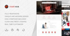 StartHub Multipurpose Corporate WordPress Theme