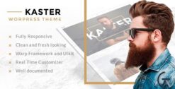 Kaster Creative, Blog, Portfolio WordPress Theme