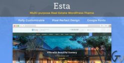 Esta Responsive Real Estate WordPress Theme 3.1.5