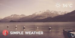 Simple Weather WordPress Shortcode Widget