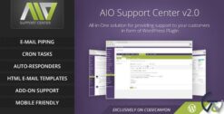 AIO Support Center WordPress Ticketing System