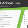 PrivateContent-Mail Actions add-on 2.3.0 3 pcma big banner