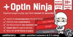 OptIn Ninja - Ultimate Squeeze Page Generator 2.35