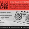 PREV Shoutcast Radio Player WP