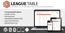 League Table WordPress Plugin 2.19