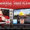 Universal Video Player WordPress Plugin 3.8.4 3 UniversalVideoPlayerWP V20 1