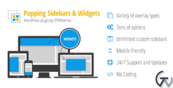 Popping Sidebars and Widgets for WordPress 2.21