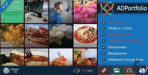 AD Portfolio WordPress plugin 1