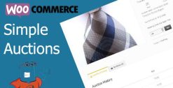 WooCommerce Simple Auctions Wordpress Auctions 3.0.5