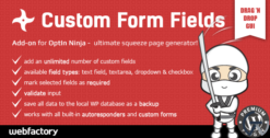 Custom Form Fields add-on for OptIn Ninja 1.05