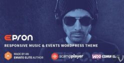 Epron - Responsive Music & Events WordPress Theme 2.0.1