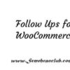 Follow Ups for WooCommerce