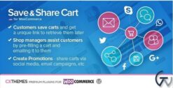 Save & Share Cart for WooCommerce 2.20