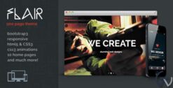 Flair - One Page Responsive WordPress Theme 1.0.13