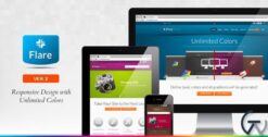 Flare - Responsive Business And Portfolio WP Theme 2.0.4