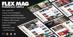 Flex Mag - Responsive WordPress News Theme 3.0.0