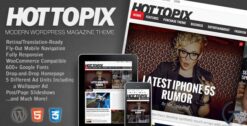 Hot Topix - Modern WordPress Magazine Theme 3.3.1