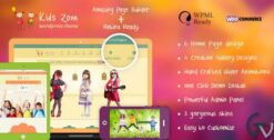 Kids Zone Children And Kids WordPress Theme 5.4