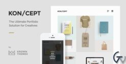 KON CEPT A Portfolio Theme for Creative People 1.9.1